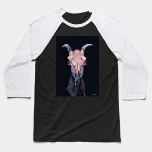 Goat Skull Baseball T-Shirt
